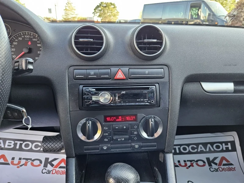 Audi A3 2.0TDI-140кс= АВТОМАТ= S-LINE= КЛИМАТРОНИК, снимка 14 - Автомобили и джипове - 51761789