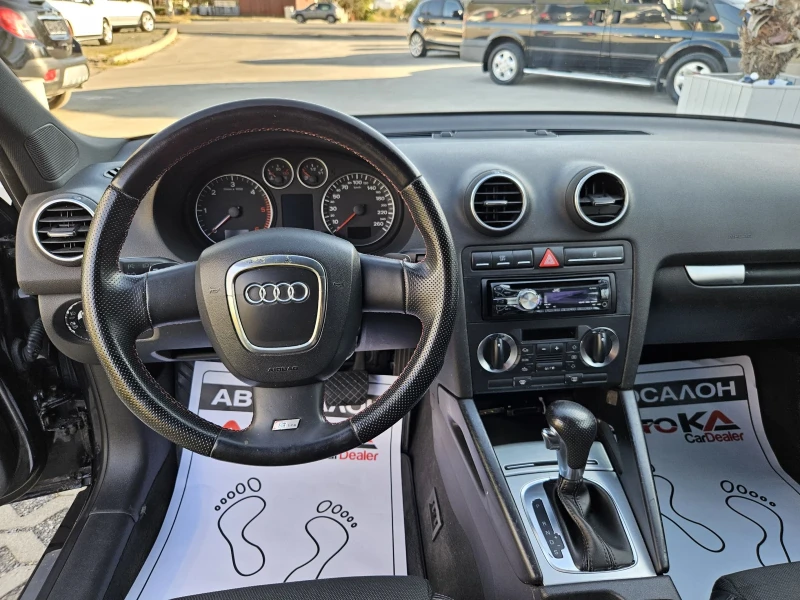 Audi A3 2.0TDI-140кс= АВТОМАТ= S-LINE= КЛИМАТРОНИК, снимка 10 - Автомобили и джипове - 51761789