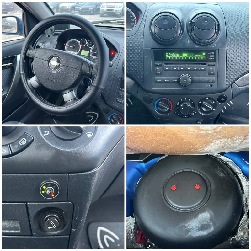 Chevrolet Aveo 1.2i ГАЗ Face Lift Италия, снимка 15 - Автомобили и джипове - 52804483