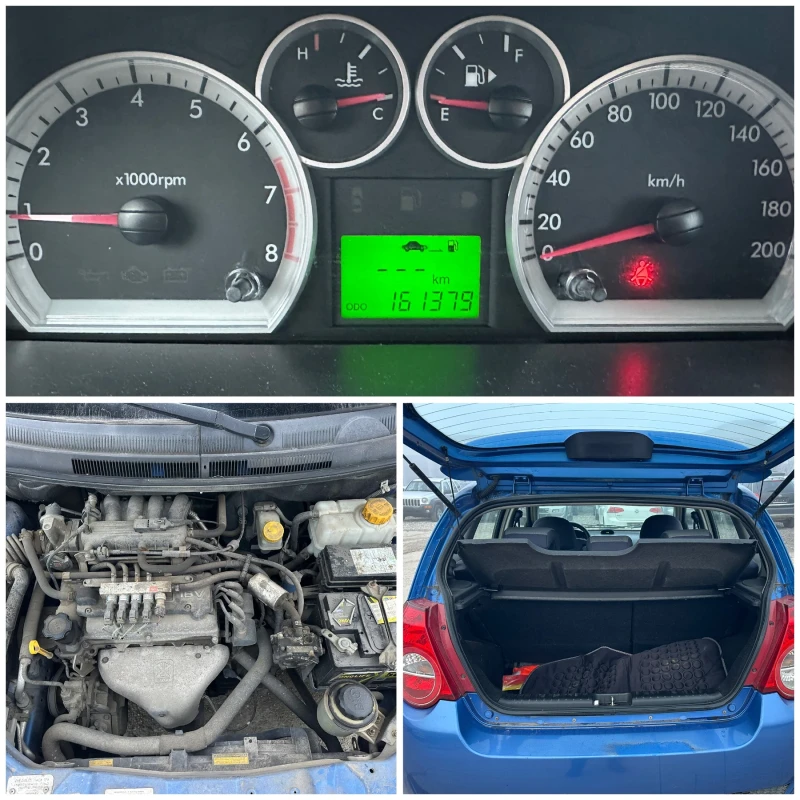 Chevrolet Aveo 1.2i ГАЗ Face Lift Италия, снимка 16 - Автомобили и джипове - 52804483