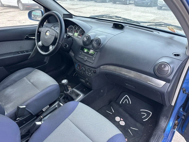 Chevrolet Aveo 1.2i ГАЗ Face Lift Италия, снимка 13 - Автомобили и джипове - 52804483