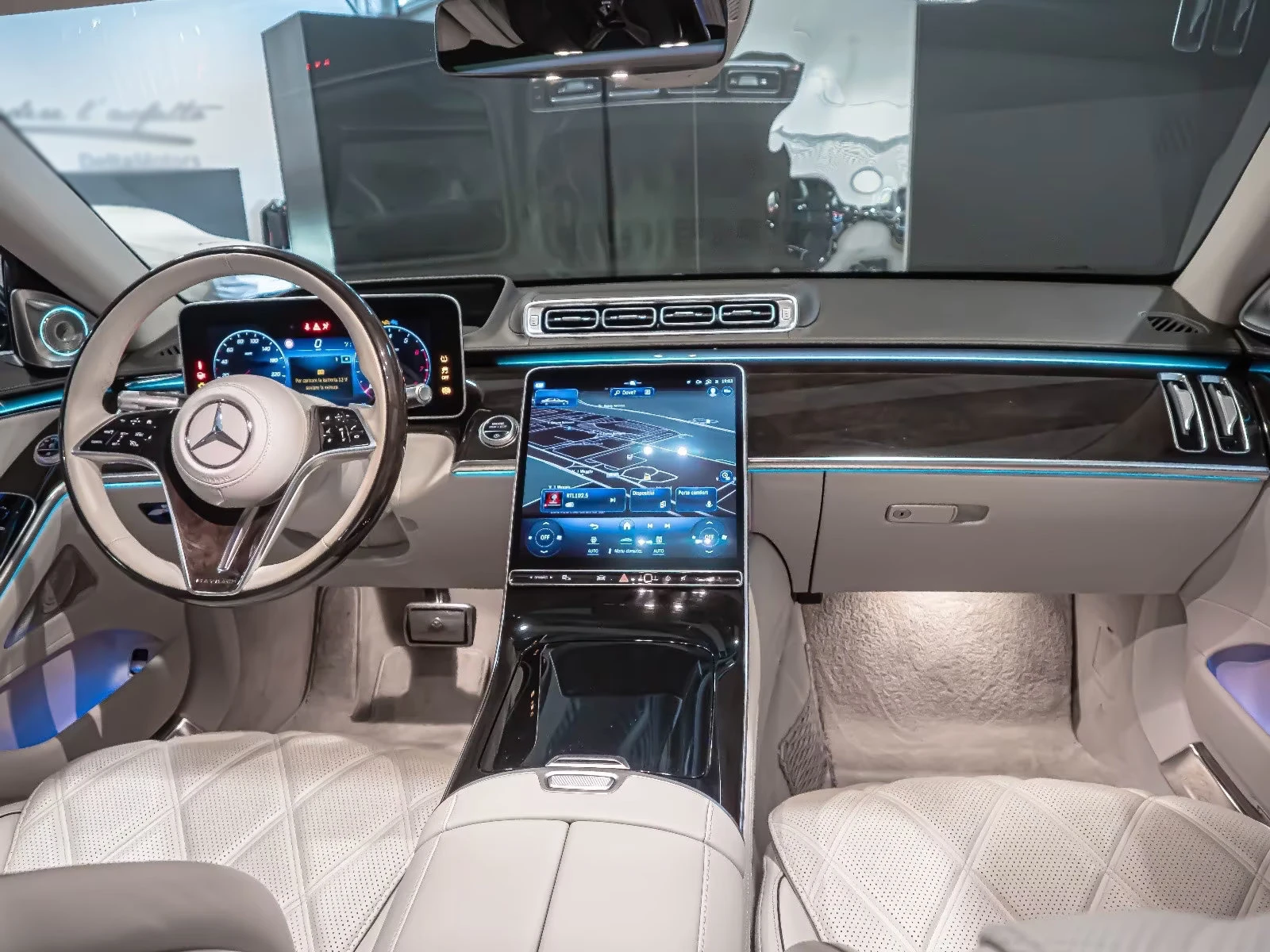 Mercedes-Benz S 680 MAYBACH/4M/612HP/4D-BURM/MASSAGE/360/MATRIX/369f - изображение 10