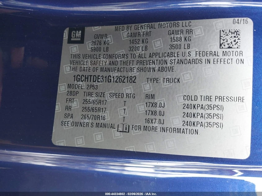 Chevrolet Colorado 3.6L V-6 DI, DOHC, VVT, 305HP 4X4 Drive, снимка 9 - Автомобили и джипове - 53937327