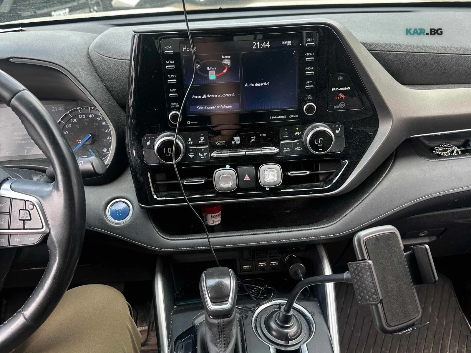 Toyota Highlander Hybrid XLE Автокредит Цена до България, снимка 8 - Автомобили и джипове - 55790344