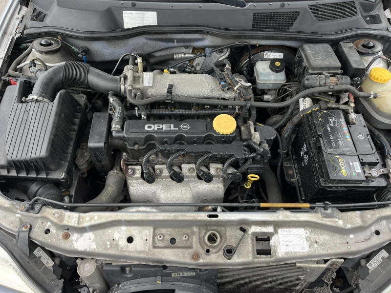 Opel Astra 1.6 84кс СТАРИЯ МОТОР КЛИМАТИК 109 000км, снимка 16 - Автомобили и джипове - 49700456