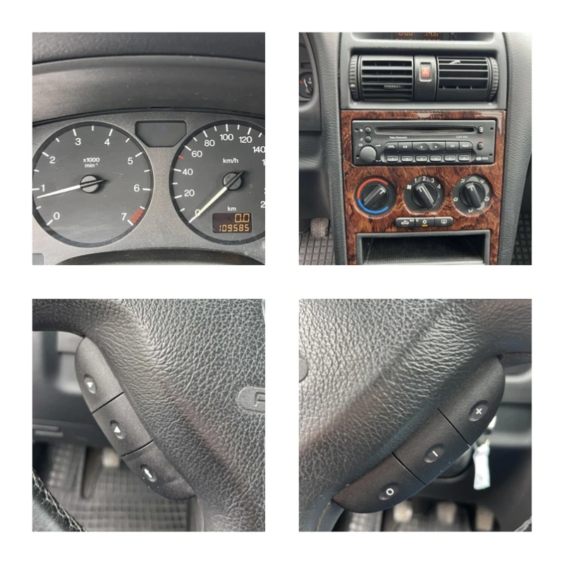 Opel Astra 1.6 84кс СТАРИЯ МОТОР КЛИМАТИК 109 000км, снимка 13 - Автомобили и джипове - 49700456