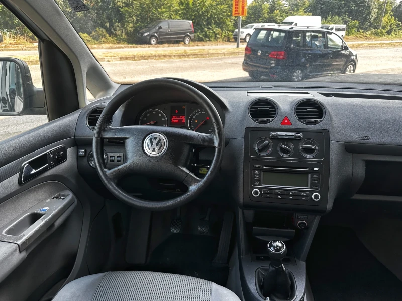 VW Caddy 1.6i ГАЗ 7-МЕСТА, снимка 7 - Автомобили и джипове - 51890715