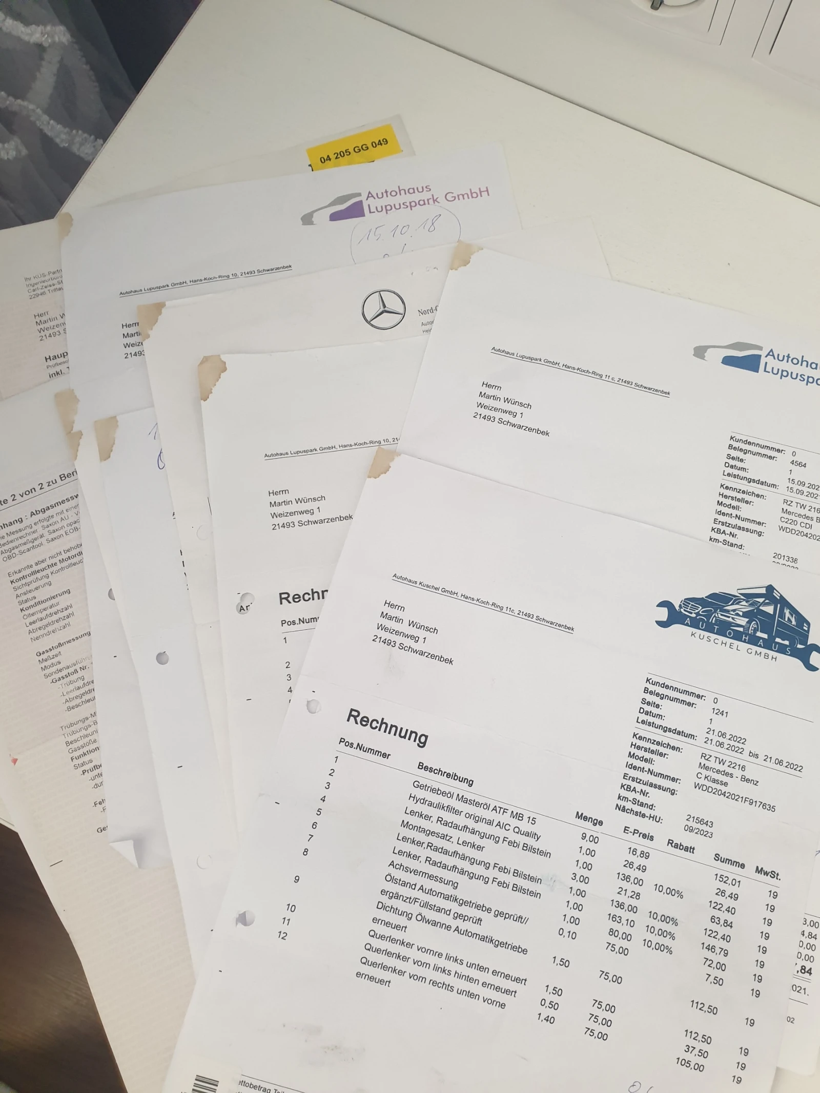 Mercedes-Benz C 220 AVANTGARD 7G, снимка 14 - Автомобили и джипове - 53745602