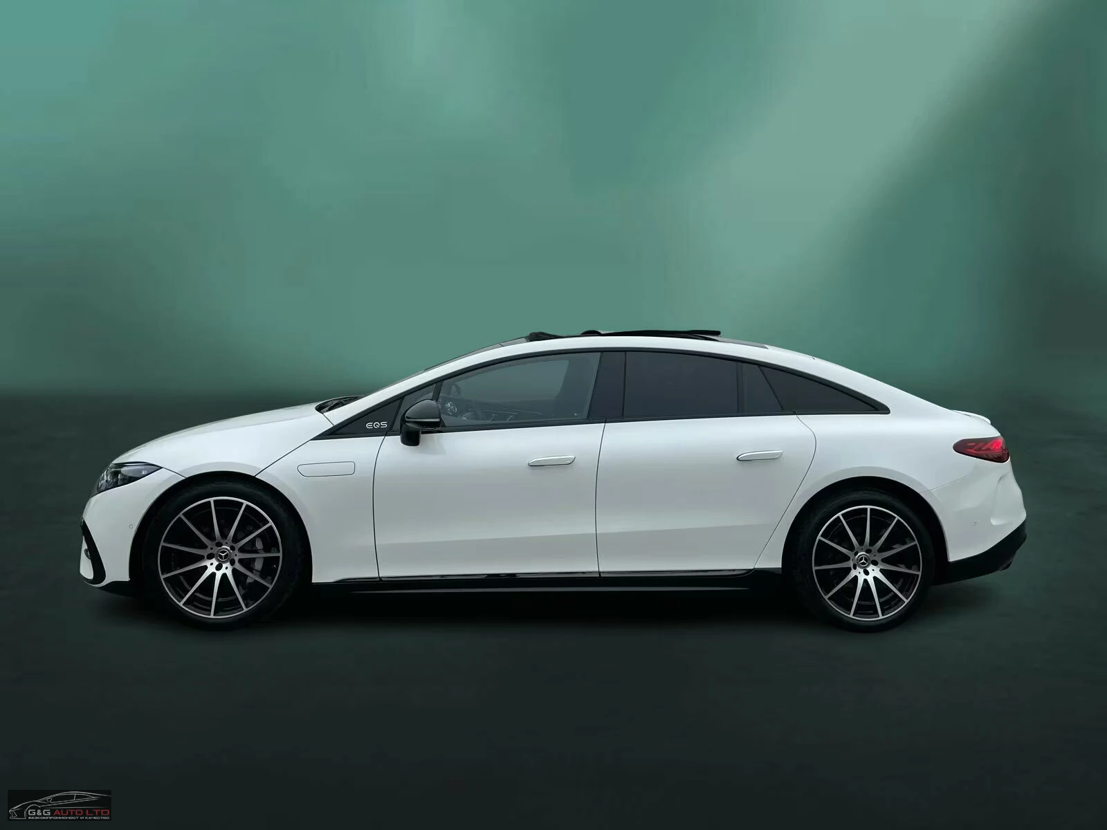 Mercedes-Benz EQS 450+ /333HP/AMG/360/PANO/BURM/DISTR/AIRM/165z, снимка 3 - Автомобили и джипове - 53874747