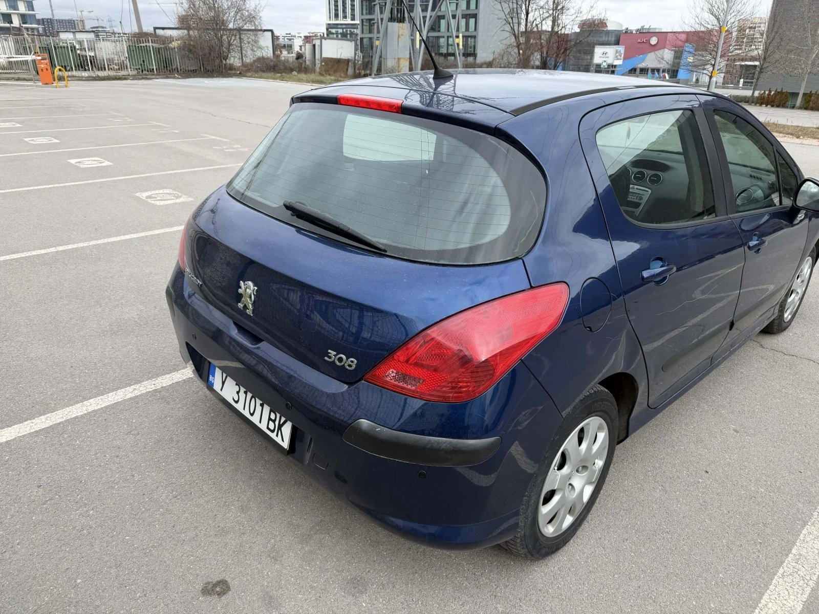Peugeot 308 1.6 16V 125к.с. , снимка 7 - Автомобили и джипове - 53977030