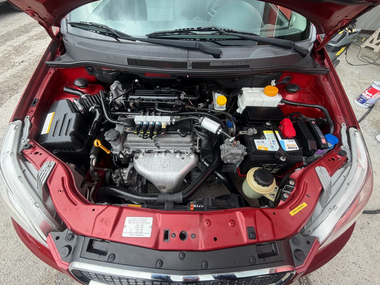 Chevrolet Aveo 1.2i GPL/НОВ ВНОС, снимка 9 - Автомобили и джипове - 54379741