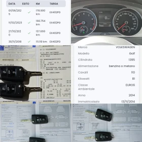 VW Golf 1.4TGI/CNG/6/ACC/NAVI//EURO 6B/ | Mobile.bg    12