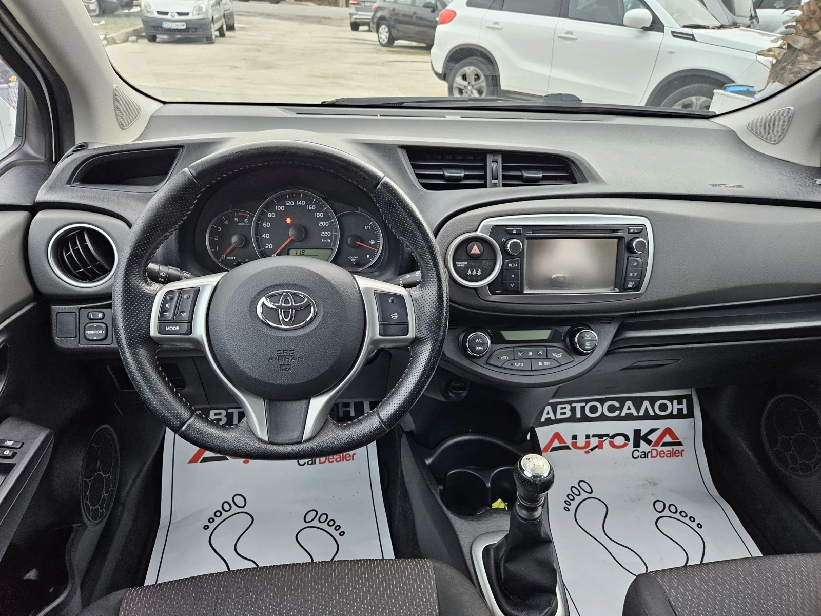 Toyota Yaris 1.4D4D-90кс= 6СКОРОСТИ= КАМЕРА= ACTIVE - изображение 9