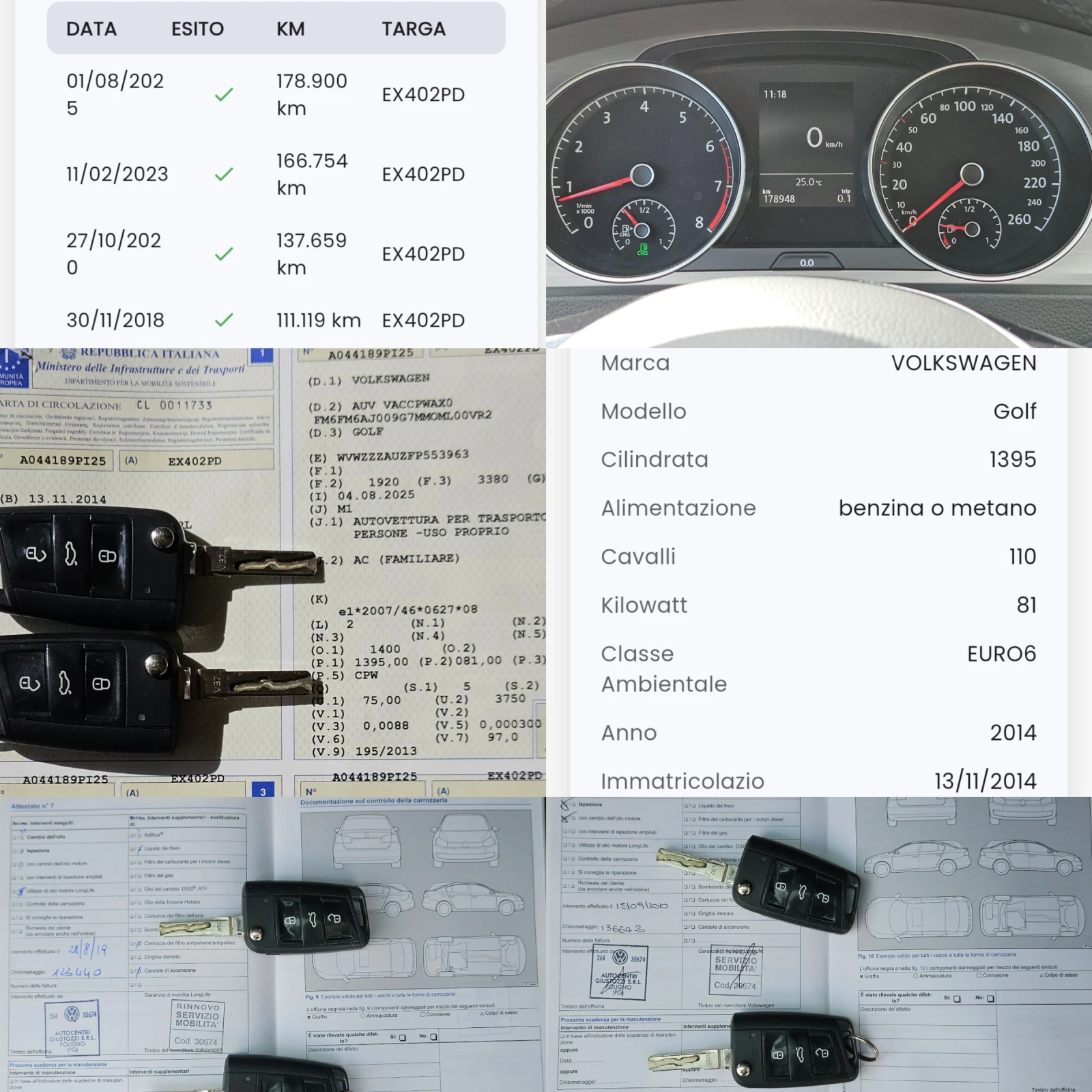VW Golf 1.4TGI/CNG/6ск/ACC/NAVI/БЛУТУТ/EURO 6B/ТОП | Mobile.bg — изображение 12