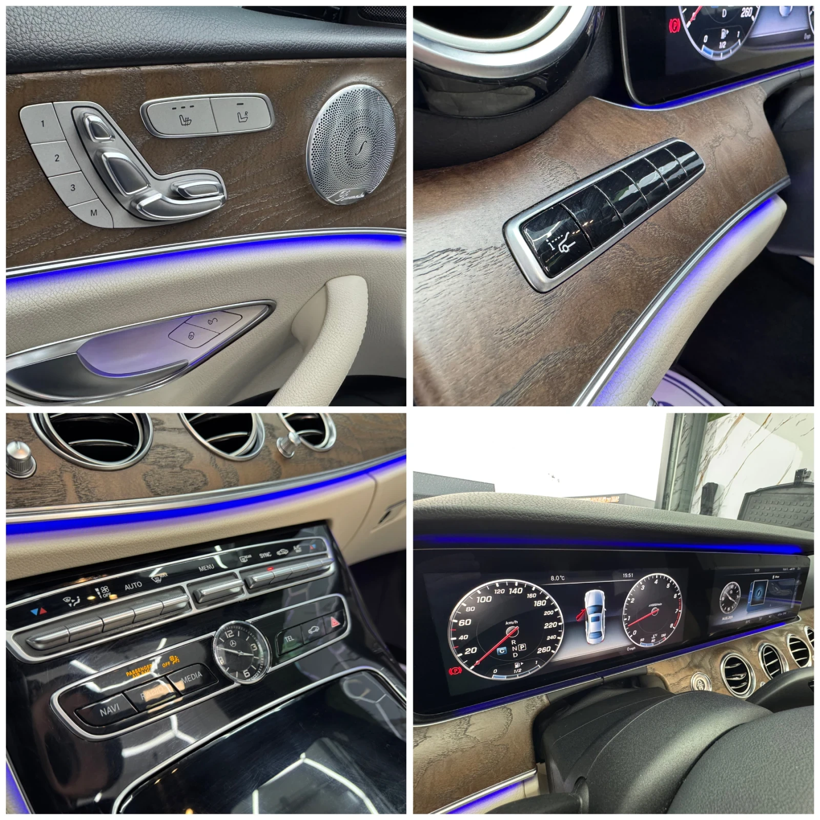 Mercedes-Benz E 400 4MATIC | 2018 �. | Burmester | Head-Up | Keyless | Mobile.bg � ����������� 13