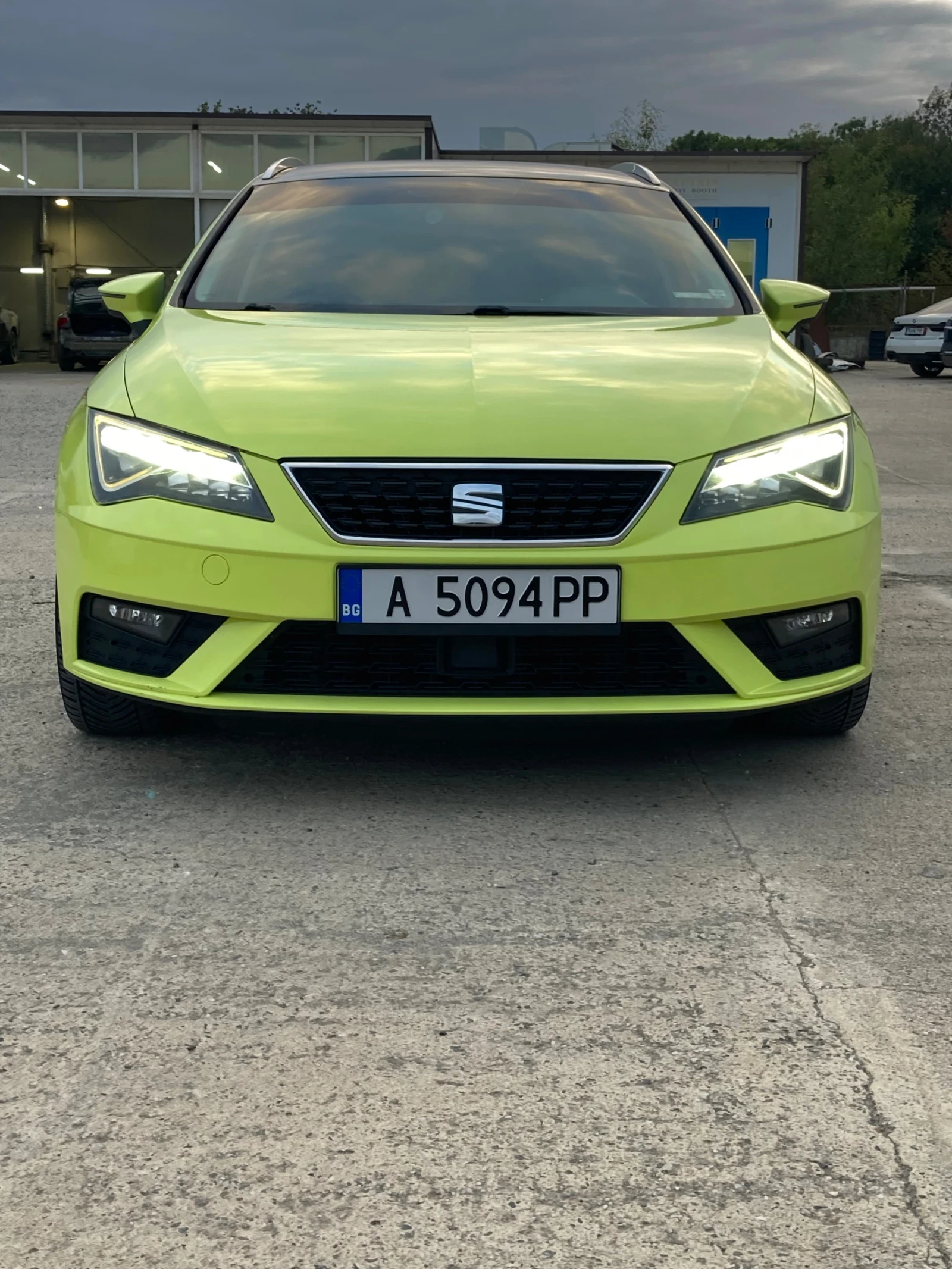Seat Leon 1.4TGI-110 FULL LED  | Auto.bg — изображение 1