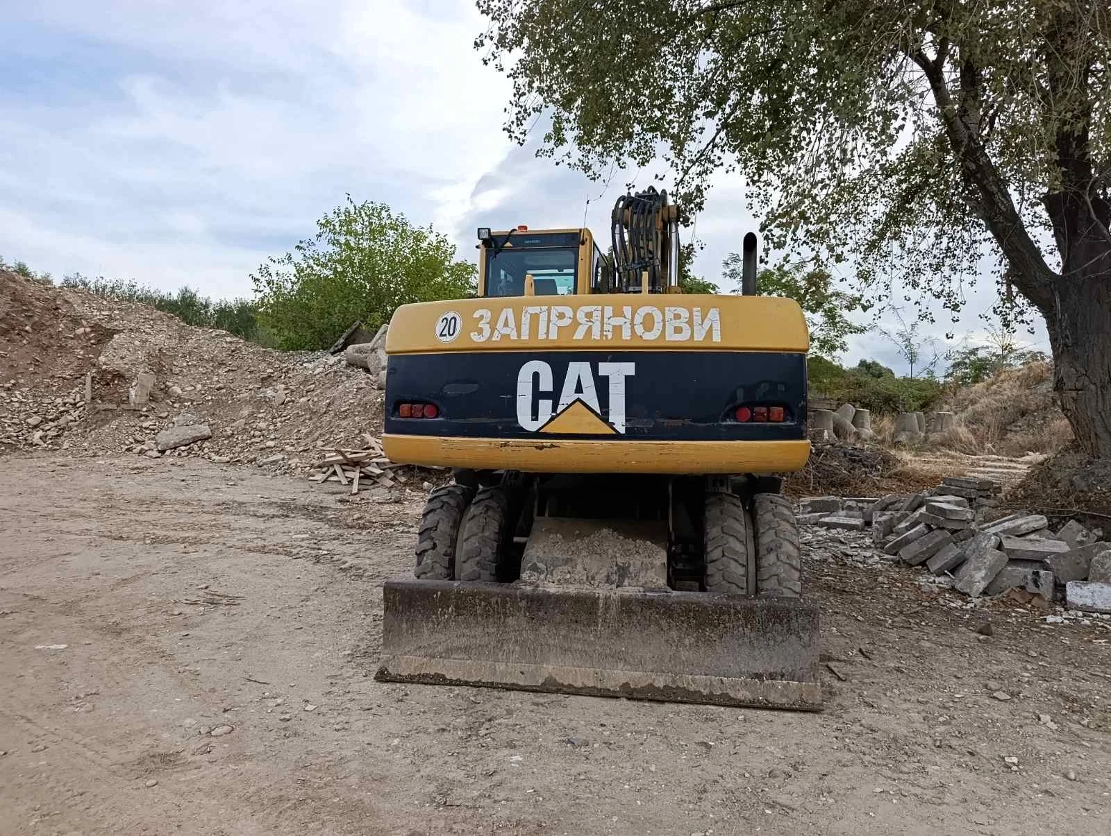 Багер Caterpillar M318C, снимка 5 - Индустриална техника - 56323926
