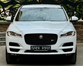 Jaguar F-PACE 2.0D-180KC-КОЖА-НАВИ-КАМЕРА-LED-S-SPORT-176Х.КМ, снимка 7