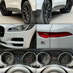 Jaguar F-PACE 2.0D-180KC-КОЖА-НАВИ-КАМЕРА-LED-S-SPORT-176Х.КМ, снимка 17