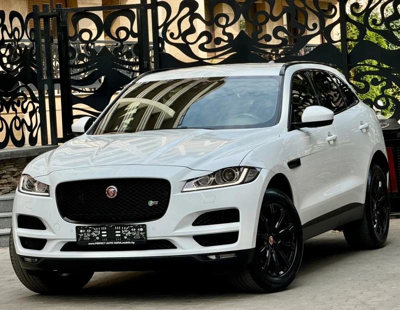 Jaguar F-PACE 2.0D-180KC-КОЖА-НАВИ-КАМЕРА-LED-S-SPORT-176Х.КМ, снимка 1 - Автомобили и джипове - 46930141