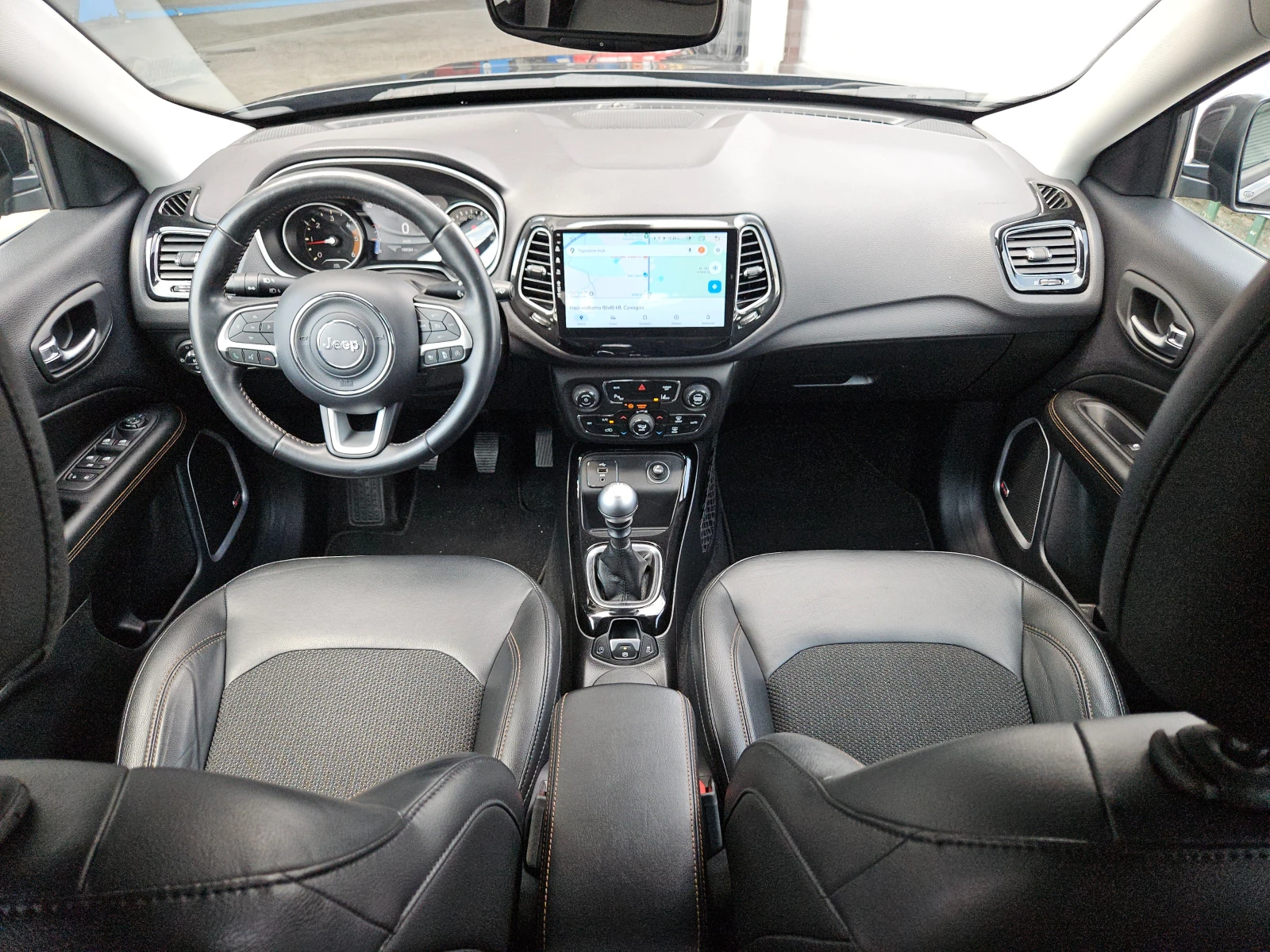 Jeep Compass 1.6m-Jet/LIMITED/LED/КОЖА/NAVI/БЛУТУТ/EURO 6B/ТОП - изображение 10