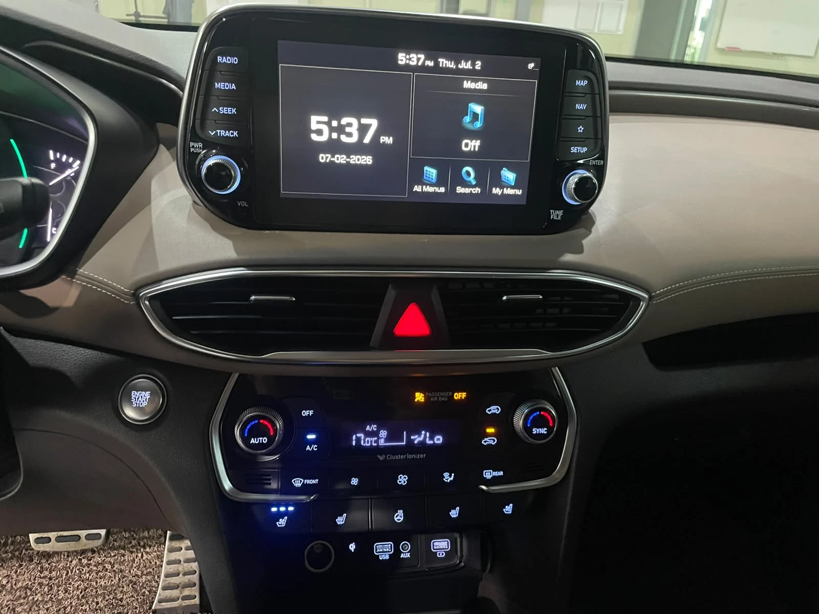 Hyundai Santa fe 2.2D ! 4WD ! Prestige !, снимка 15 - Автомобили и джипове - 55295691