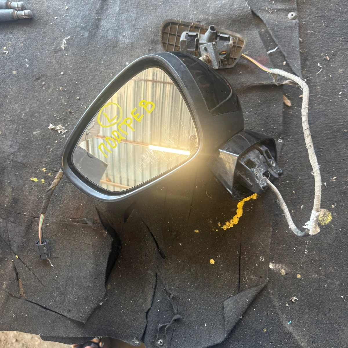 Ляво странично огледало за Citroen C4 подгрев 090234-554