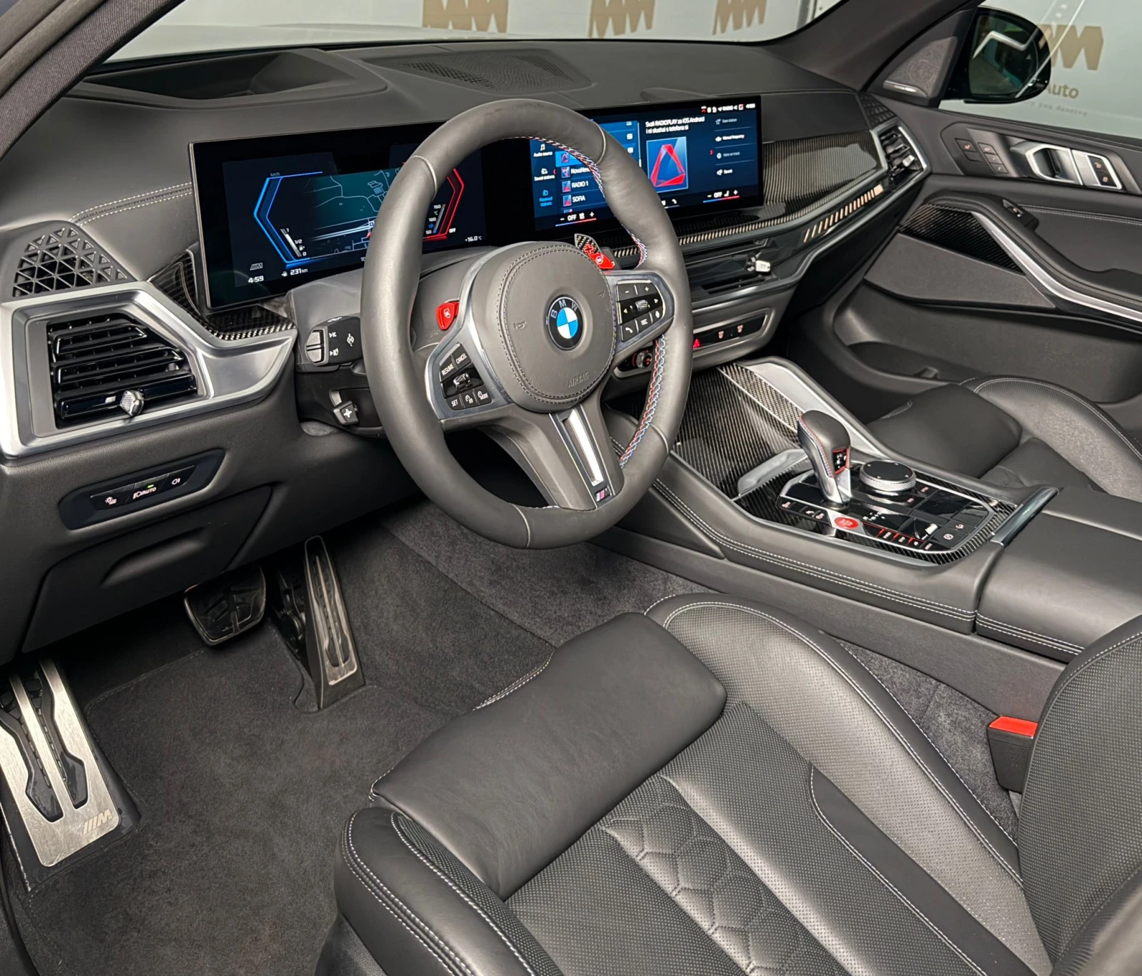 BMW X5M Comptition* xDrive* Carbon* Pano* HuD* Harman - изображение 7