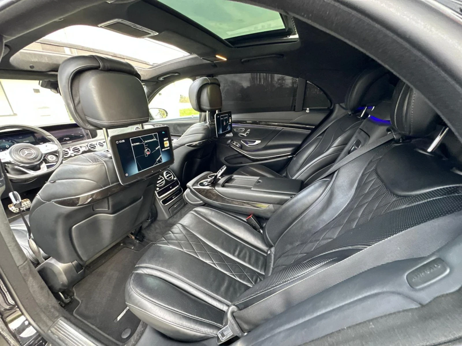 Mercedes-Benz S 350 ОЧАКВАН ВНОС S350d* S63 AMG OPTIC BLACK* LONG* 3xT, снимка 8 - Автомобили и джипове - 53784887