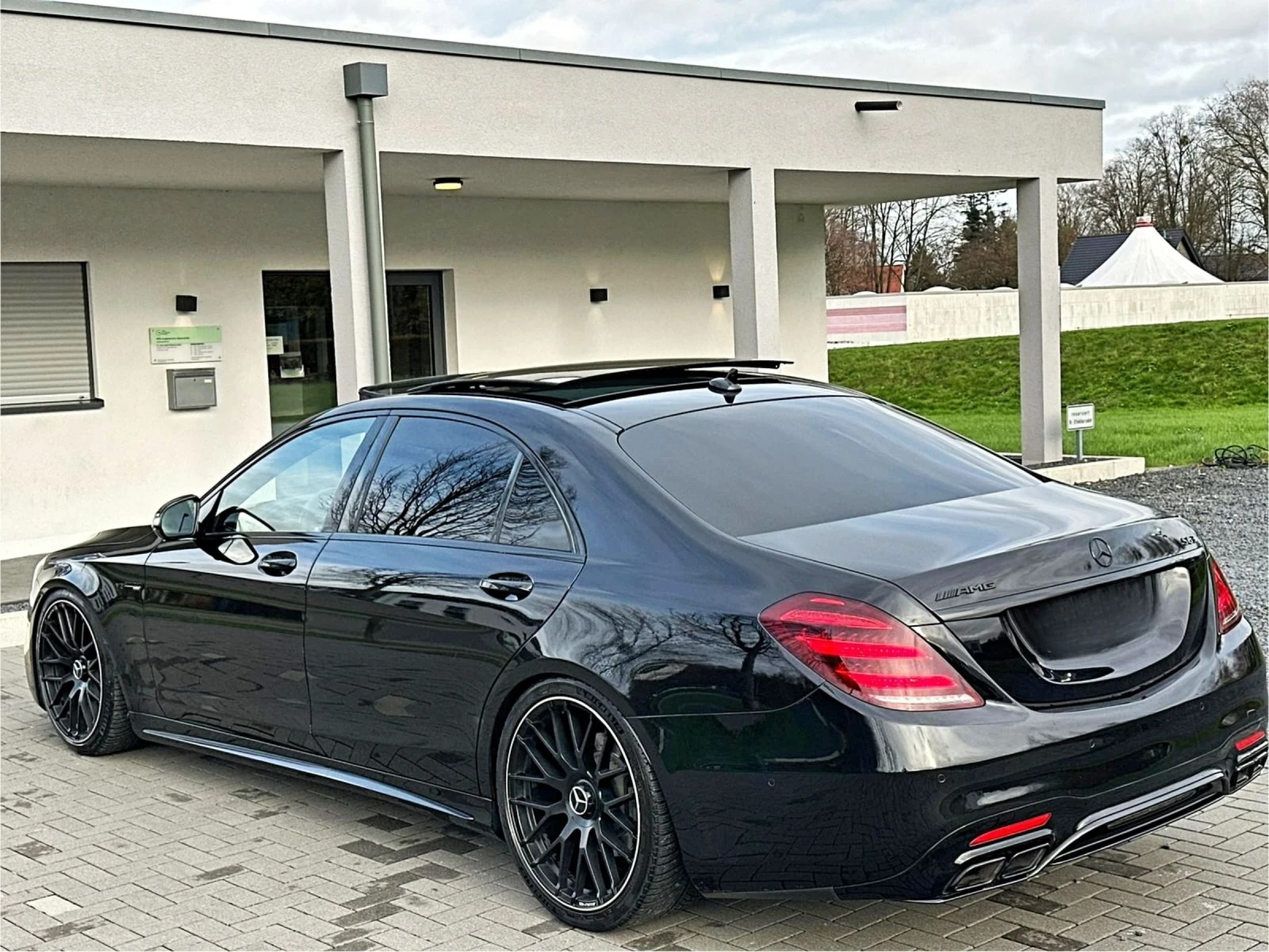 Mercedes-Benz S 350 ОЧАКВАН ВНОС S350d* S63 AMG OPTIC BLACK* LONG* 3xT, снимка 4 - Автомобили и джипове - 53784887
