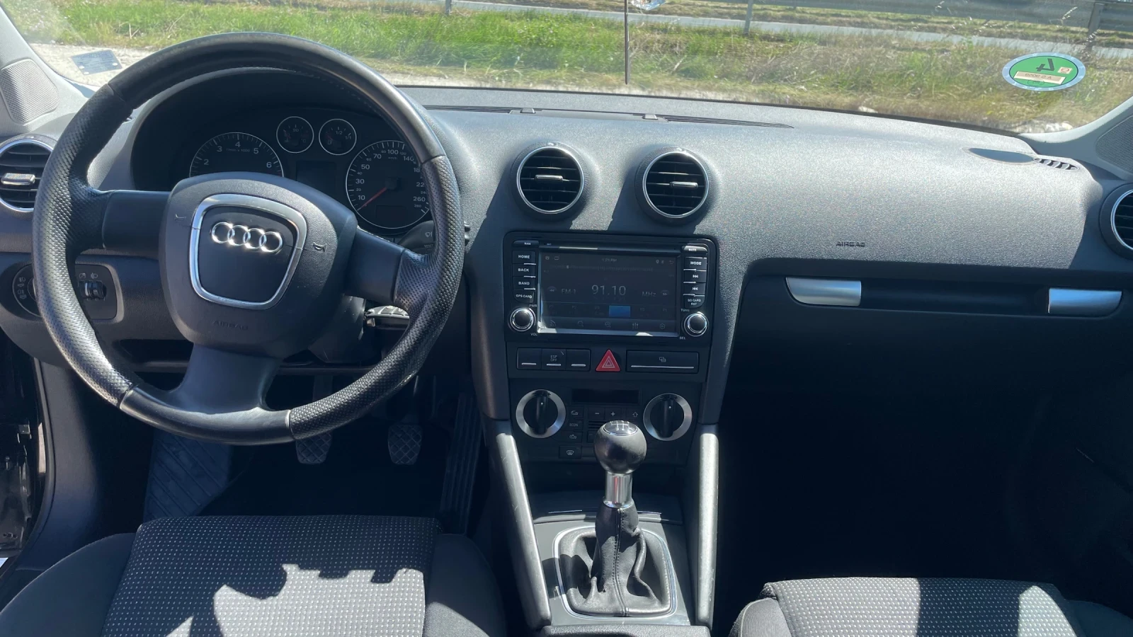 Audi A3 РЕГИСТРИРАНА/НАВИ, снимка 9 - Автомобили и джипове - 54709347