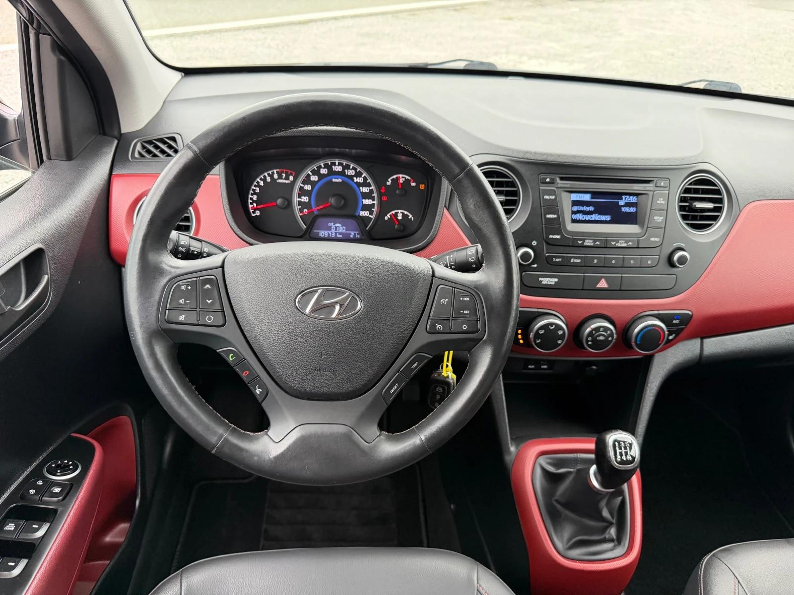 Hyundai I10 1.2i SPORT LED SERVICE BOOK EURO 6 TUV COC, снимка 12 - Автомобили и джипове - 56094016