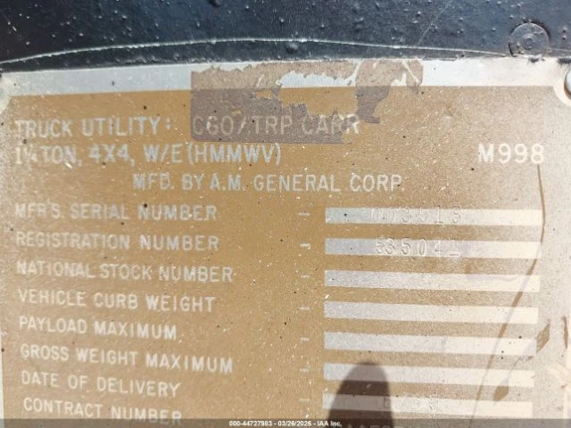 Hummer H1 AM GENERAL, снимка 9 - Автомобили и джипове - 54359007