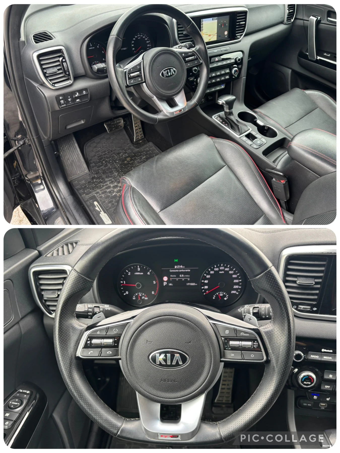 Kia Sportage GT-line 1.6 crdi / 4x4 / Автоматик / Keyles-go, снимка 17 - Автомобили и джипове - 54221398