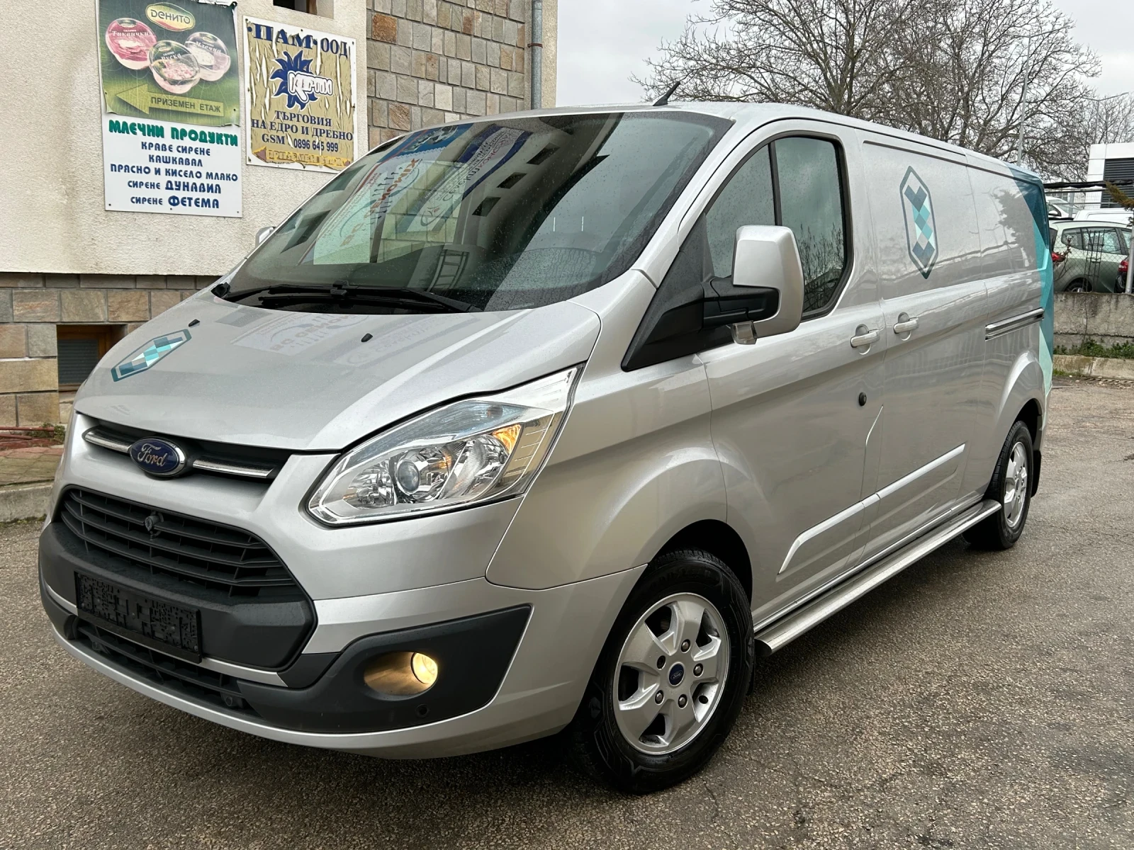 Ford Transit Custom 2.2TDCI LONG * КАТО НОВ* 