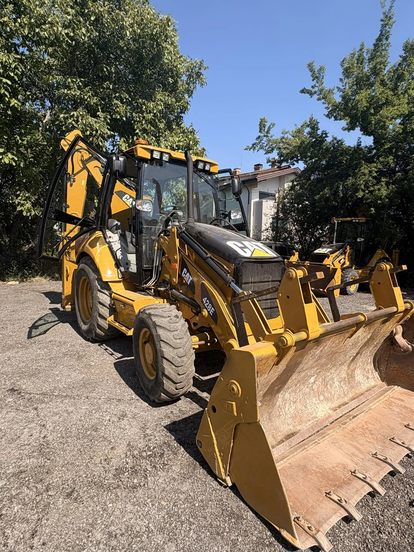 Багер Caterpillar 428Е НОВ ВНОС, снимка 2 - Индустриална техника - 55529847