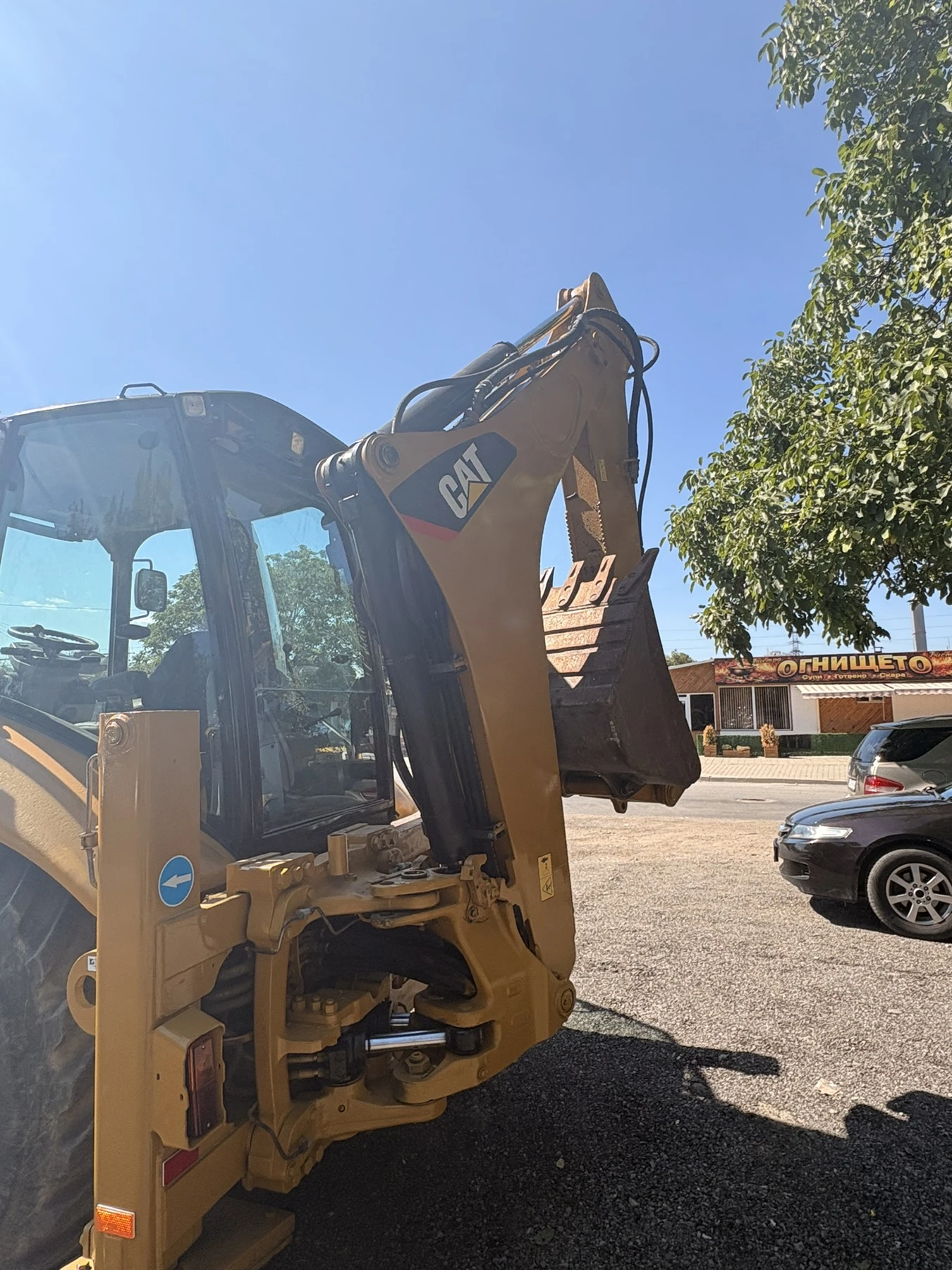 Багер Caterpillar 428Е НОВ ВНОС, снимка 9 - Индустриална техника - 55529847