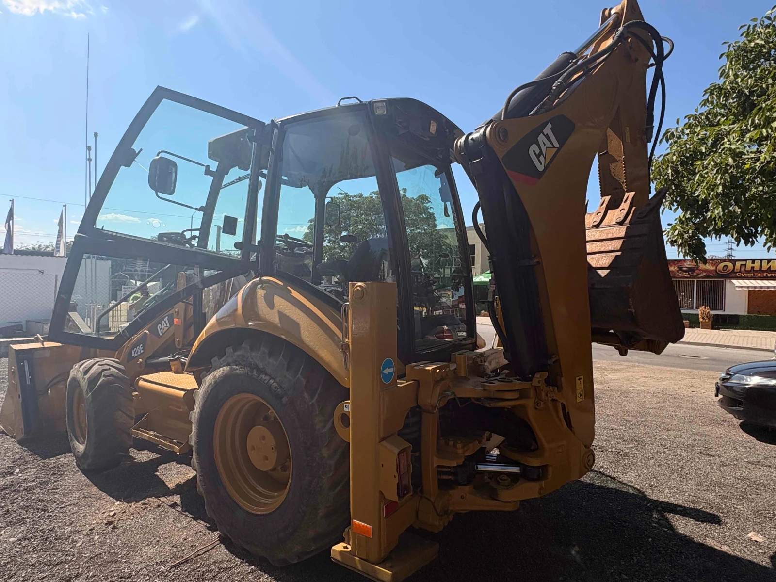 Багер Caterpillar 428Е НОВ ВНОС, снимка 6 - Индустриална техника - 55529847