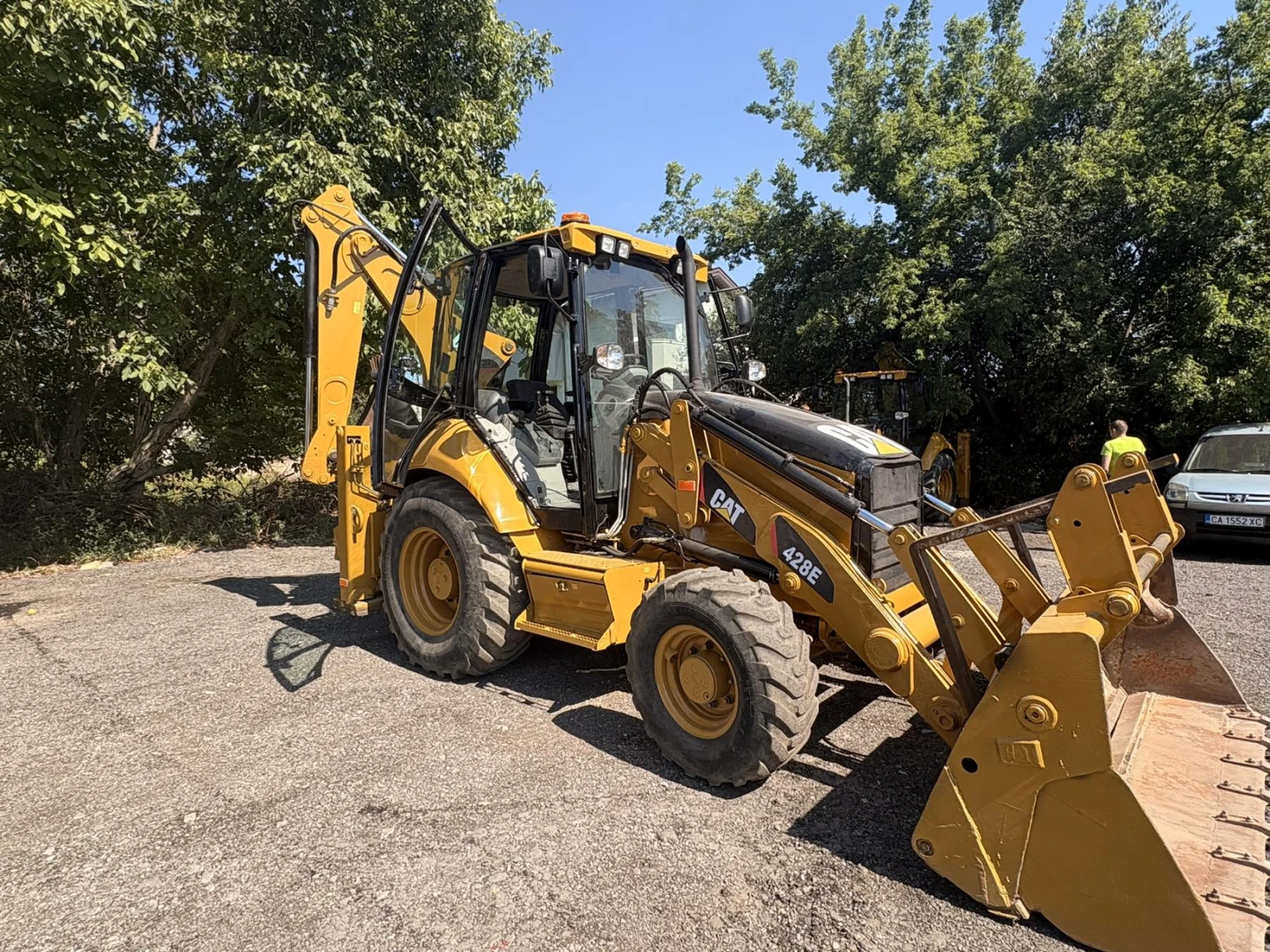 Багер Caterpillar 428Е НОВ ВНОС