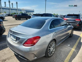 Mercedes-Benz C 400 AMG Line Distronic+ Червена Кожа ЦЕНА ДО БЪЛГАРИЯ!, снимка 3