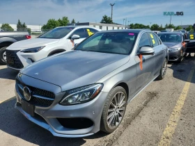 Mercedes-Benz C 400 AMG Line Distronic+ Червена Кожа ЦЕНА ДО БЪЛГАРИЯ!