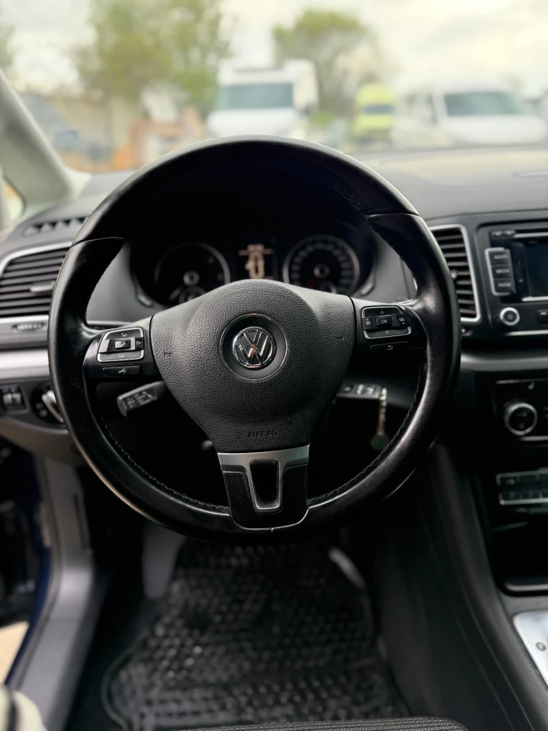 VW Sharan 2.0 177 к.с DSG, снимка 10 - Автомобили и джипове - 52602348