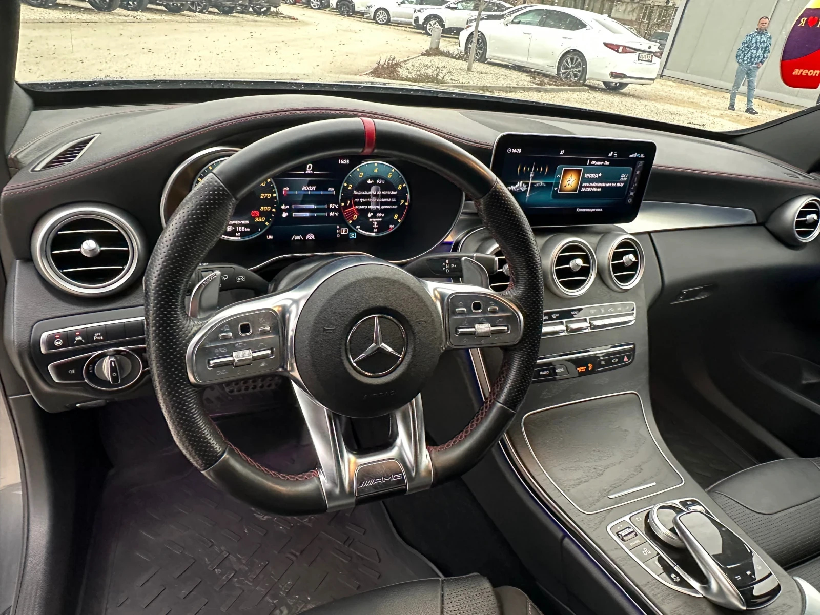 Mercedes-Benz C 43 AMG BiTurbo* 4MATIC* Performance* Burmaster* Обдухване - изображение 9