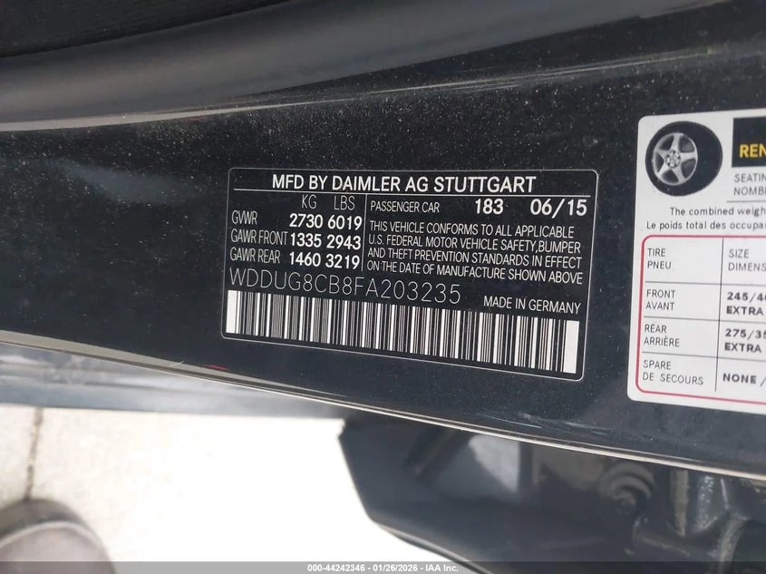 Mercedes-Benz S 550 4.7L V-8 DI, DOHC, VVT, TURBO, 449HP Rear Wheel | Mobile.bg � ����������� 9