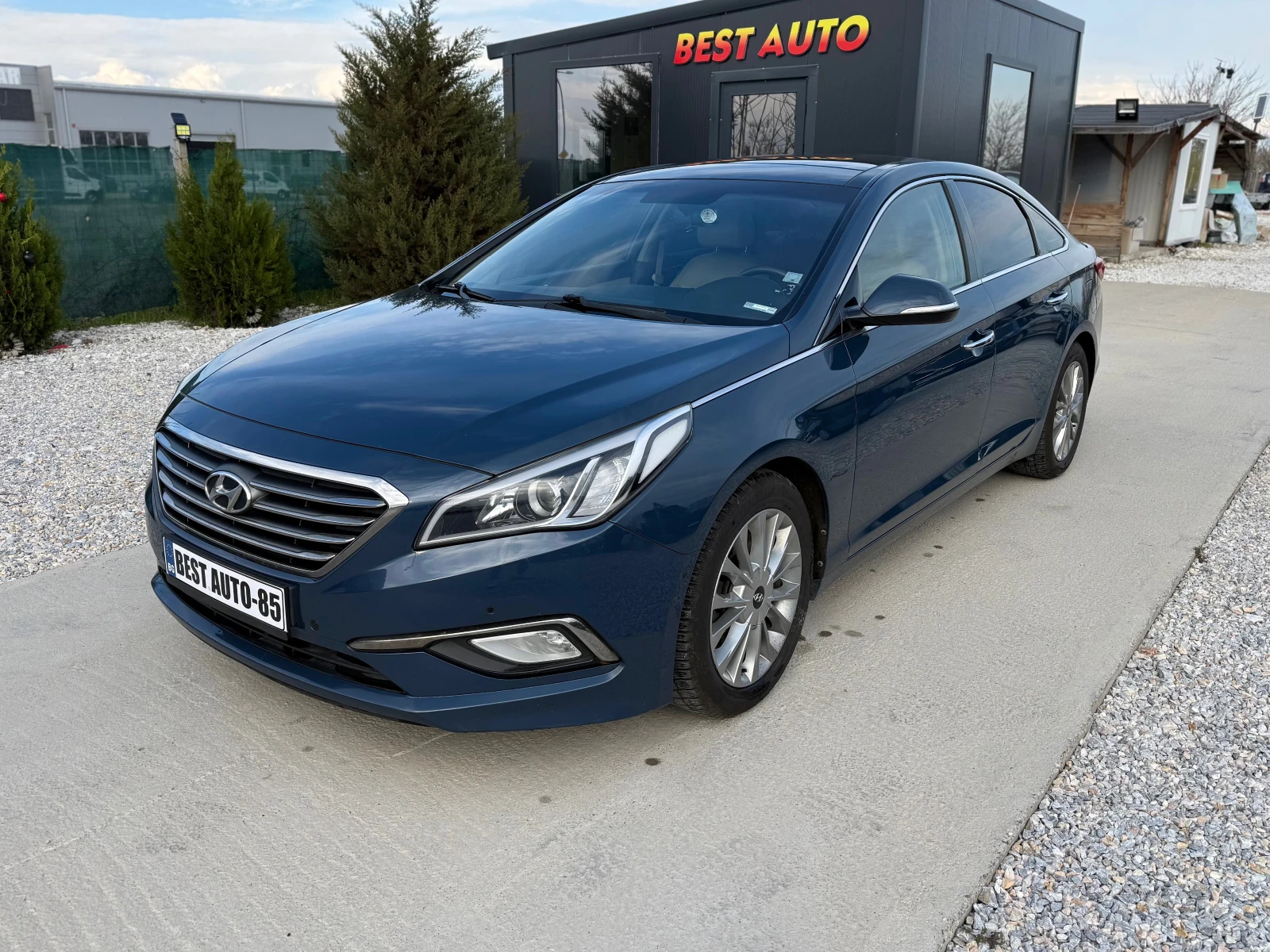 Hyundai Sonata 2.0 газ обдухване, панорама. | Auto.bg — изображение 1