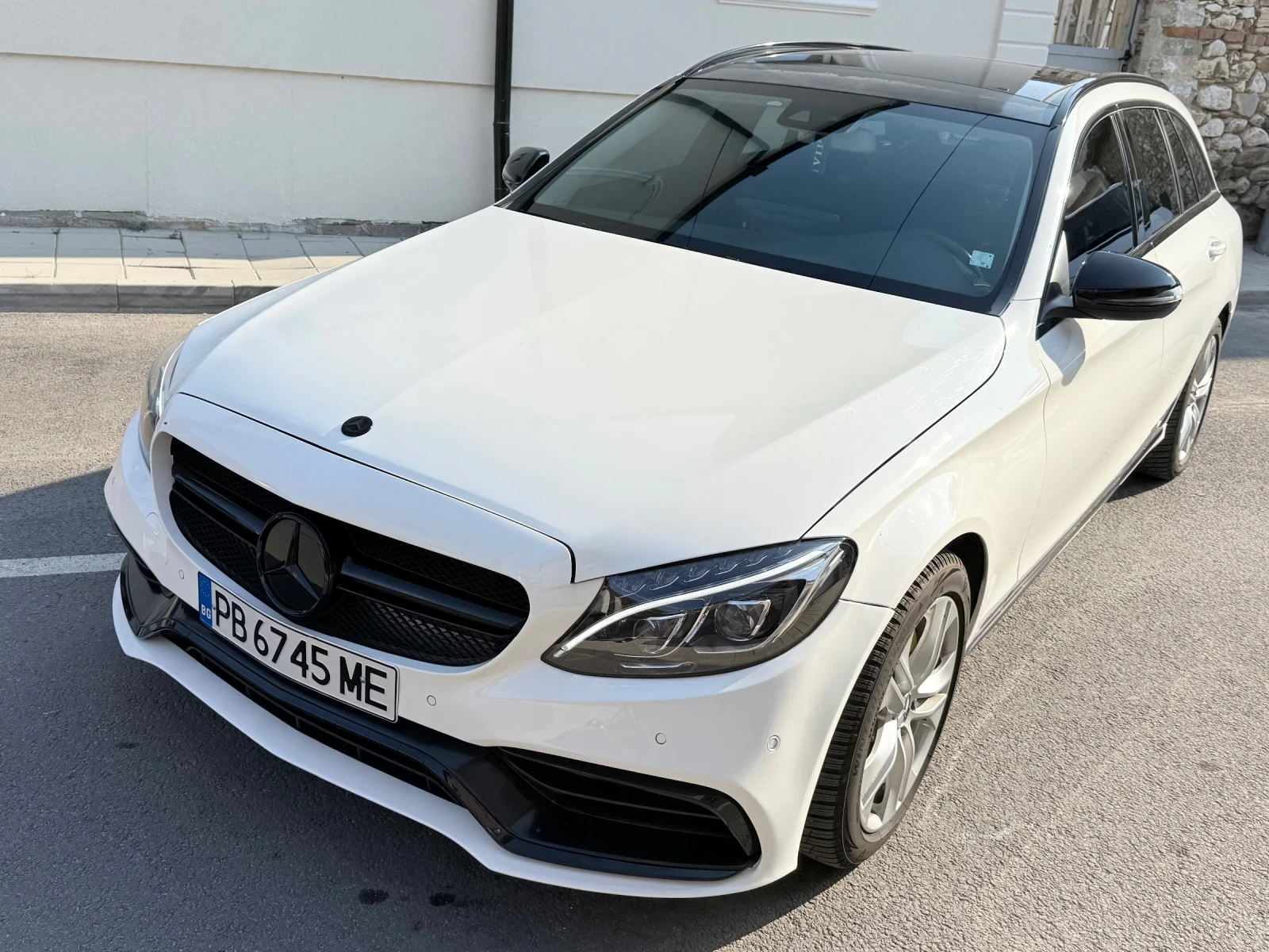 Mercedes-Benz C 220 AMG 6.3/PANORAMA, снимка 4 - Автомобили и джипове - 56172408