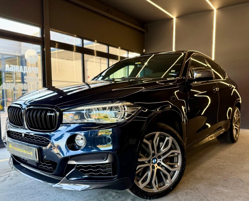 BMW X6 M50d* Mperformance* HK* Лизинг* Adaptive Led* Carb, снимка 3 - Автомобили и джипове - 51442134