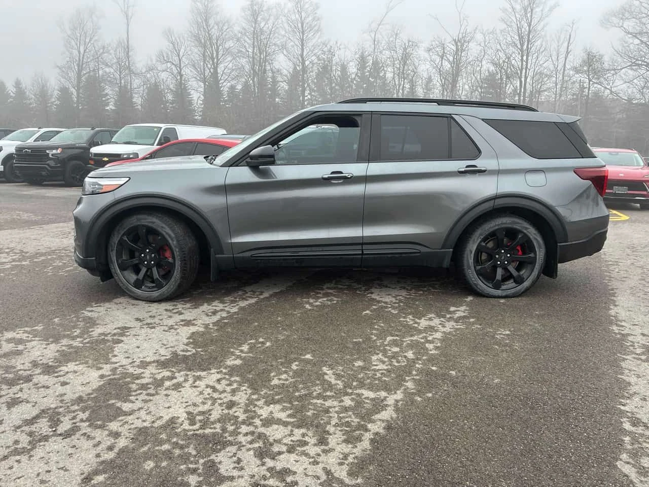 Ford Explorer * ST * ПОДГРЕВ/ОБДУХВАНЕ/ПАНОРАМА/360, снимка 3 - Автомобили и джипове - 54046878