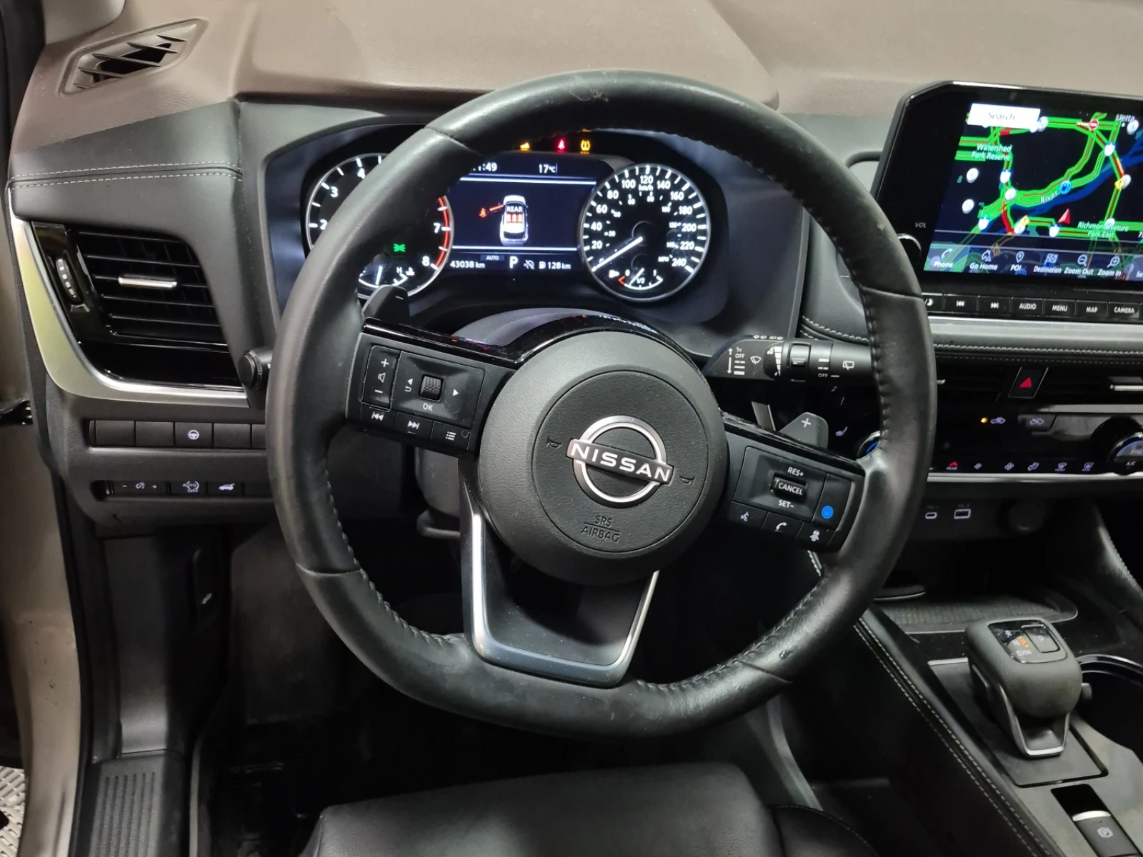 Nissan Rogue AWD* ПОДГРЕВ* BOSE* КАМЕРА* ПАНО* М.ТОЧКА* , снимка 11 - Автомобили и джипове - 54427574