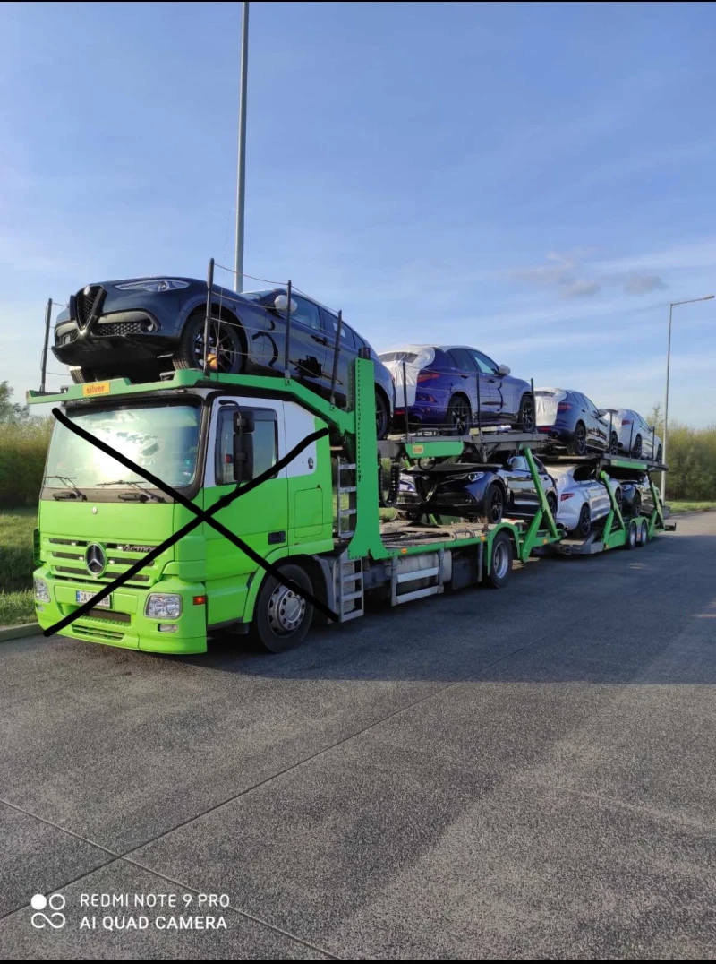 Mercedes-Benz Actros SILVER ZINK 9-10бр. коли